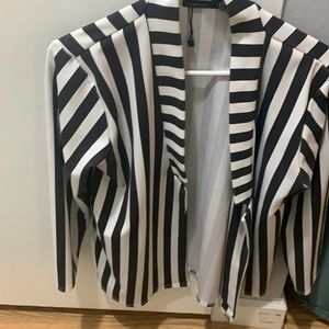 Striped blazer
